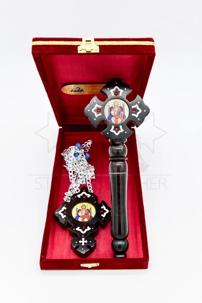 Ebony Wood Cross Sets — Shop — St. Christopher Orthodox Store